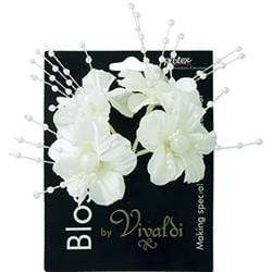 AussieSuperStore Art & Craft Essentials Cream Flower Large Pearl with Spray (in 6 colors) Flower Large Pearl Spray  | Artificial Craft Flower Decorations 9323823174576 FL33CR